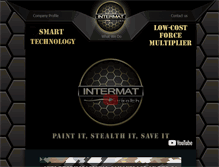 Tablet Screenshot of intermatstealth.com